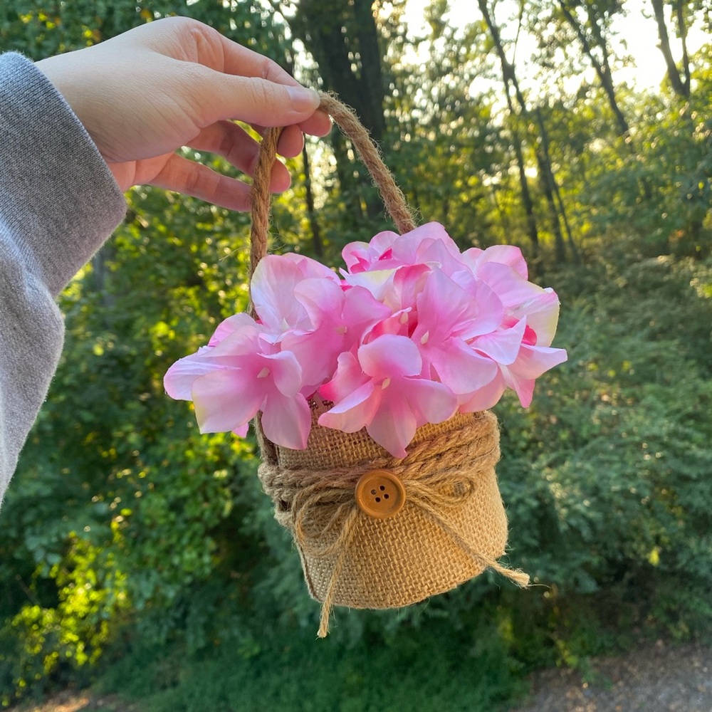 Pink flower decor